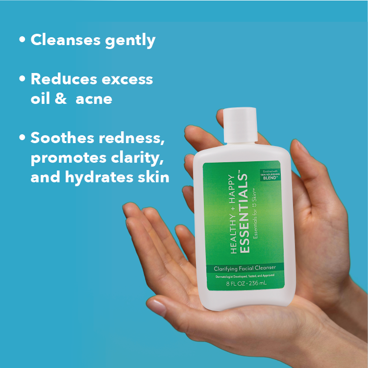 Healthy + Happy Essentials™ Clarifying Facial Cleanser