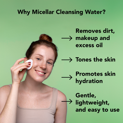 Healthy + Happy Essentials™ Hydrating Micellar Cleansing Water