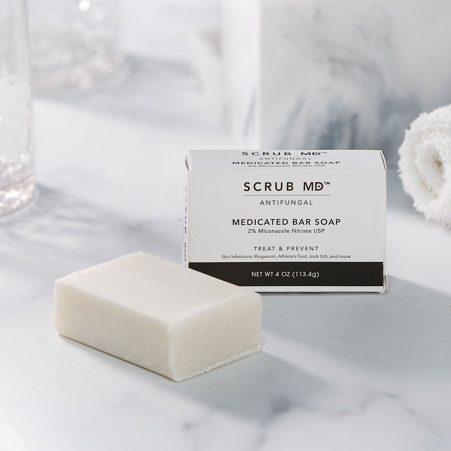 Scrub MD™ Antifungal Medicated Bar Soap – HH Science