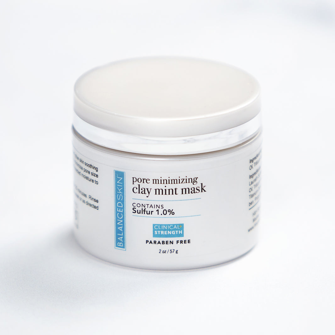 Balanced Skin™ Pore Minimizing Clay Mint Mask – HH Science