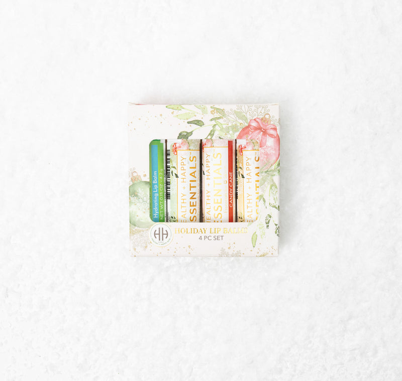 Holiday Lip Balm Quad Gift Set