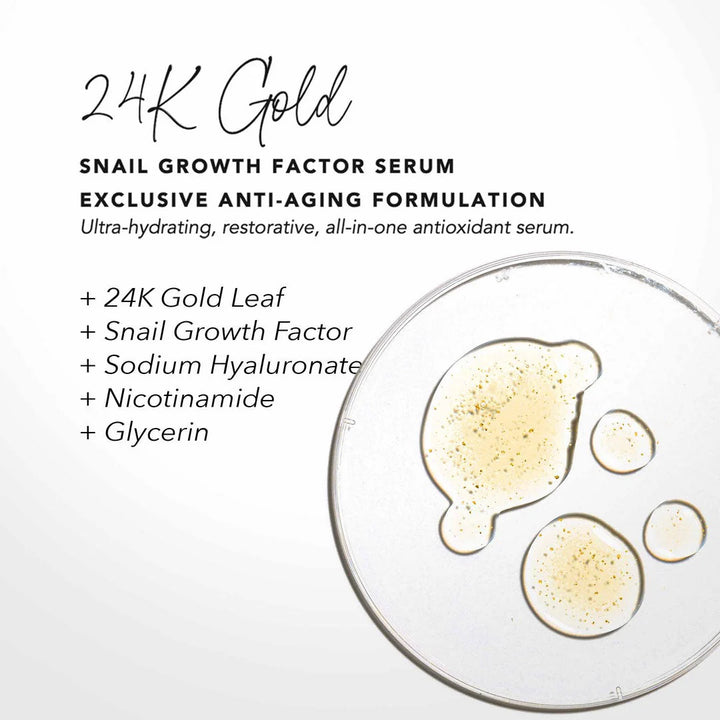 InstaGlow 24K Gold Serum - Full Size – HH Science