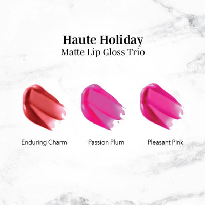 Holiday Lip Gloss Trio Gift Set