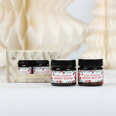 1oz Body Butter & Body Scrub Gift Set