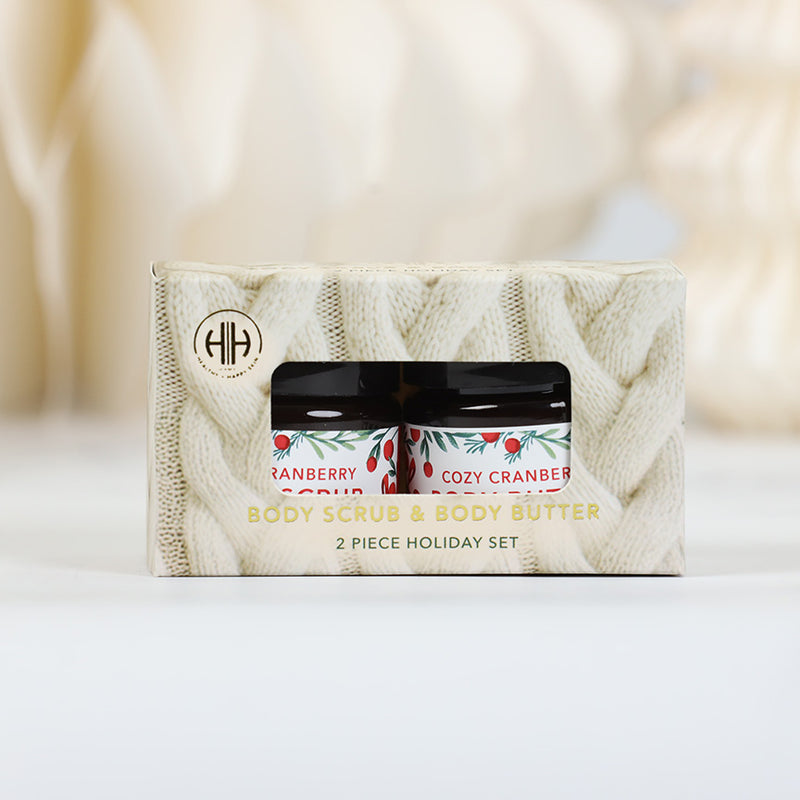 1oz Body Butter & Body Scrub Gift Set