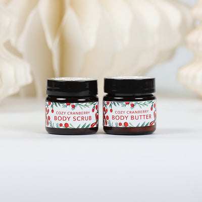 1oz Body Butter & Body Scrub Gift Set