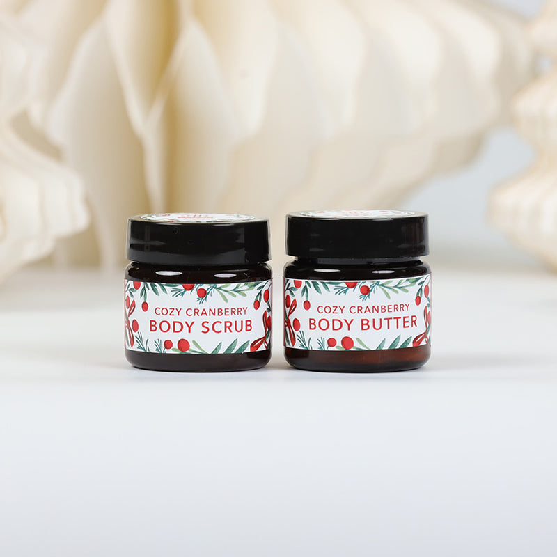 1oz Body Butter & Body Scrub Gift Set