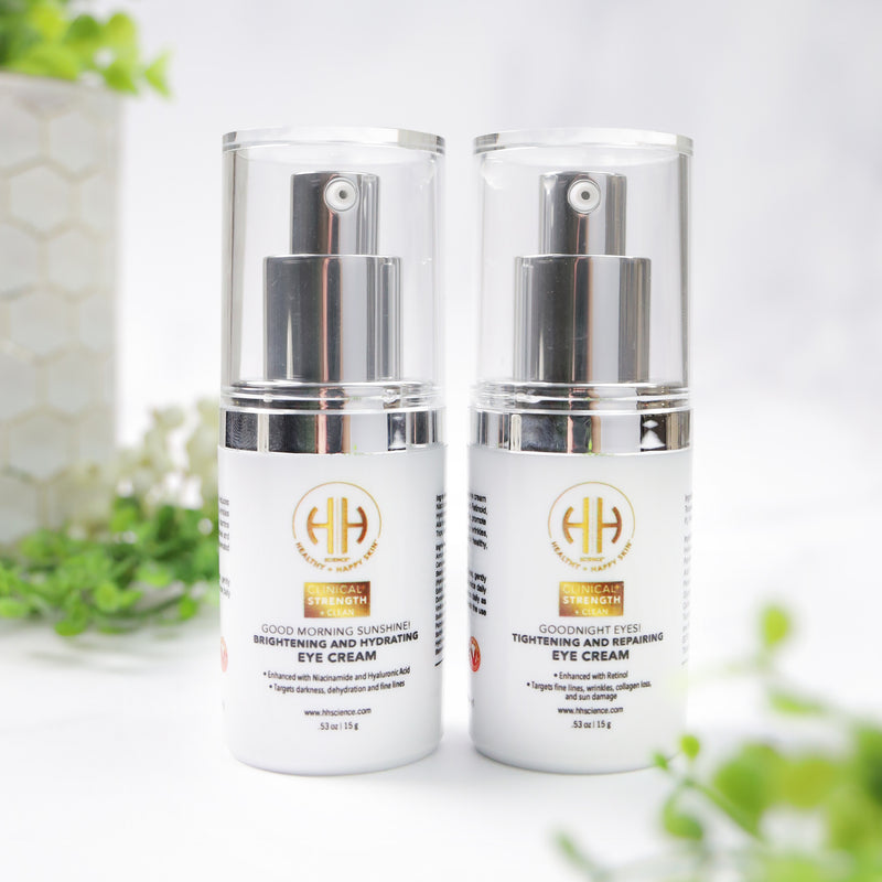 Good Morning Sunshine + Goodnight Eyes Eye Cream Duo Beauty Buster