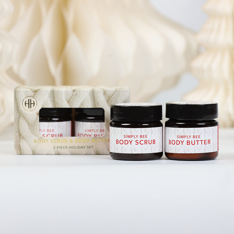 1oz Body Butter & Body Scrub Gift Set