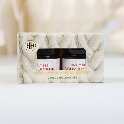 1oz Body Butter & Body Scrub Gift Set