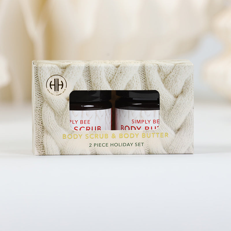 1oz Body Butter & Body Scrub Gift Set