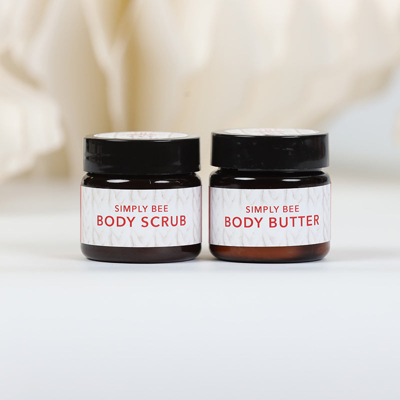 1oz Body Butter & Body Scrub Gift Set