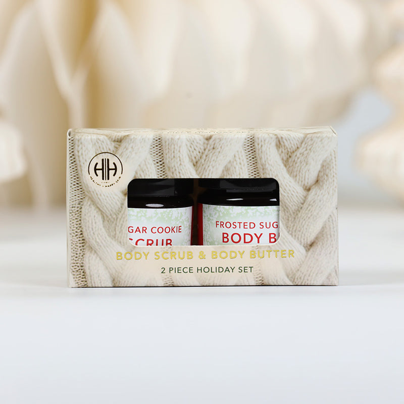 1oz Body Butter & Body Scrub Gift Set