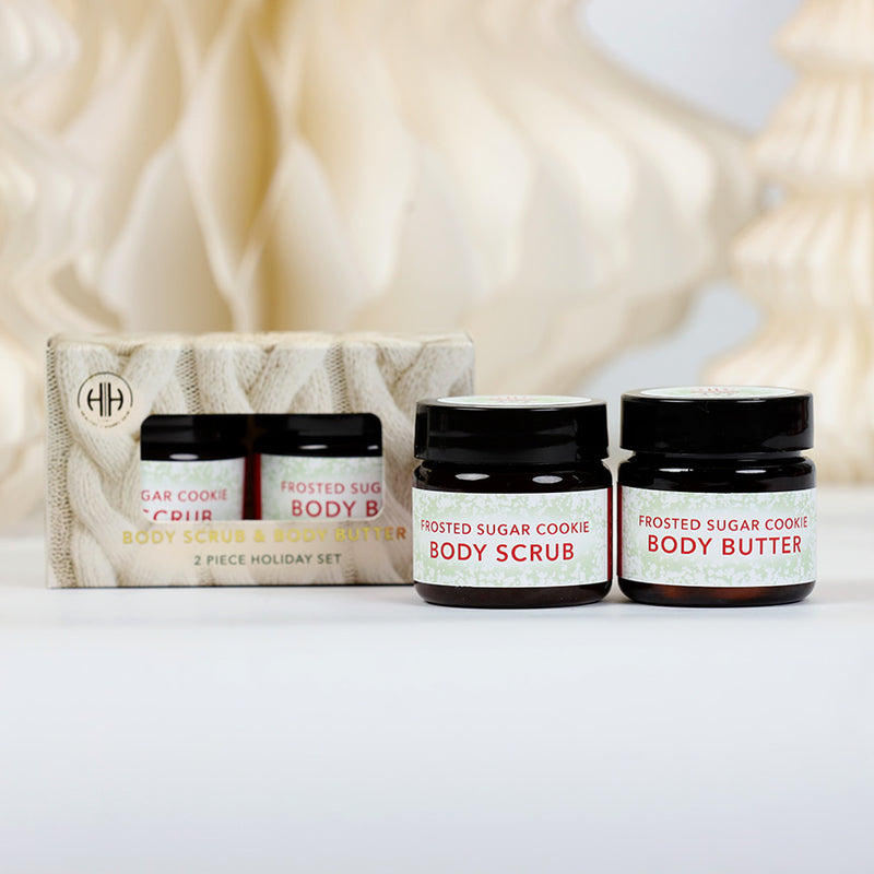 1oz Body Butter & Body Scrub Gift Set