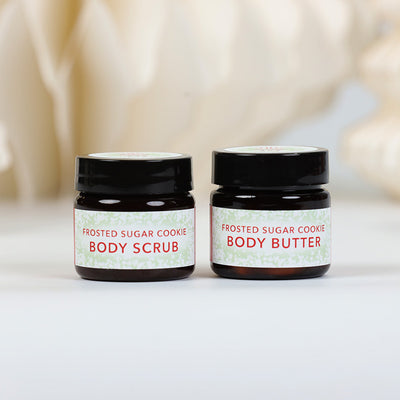 1oz Body Butter & Body Scrub Gift Set