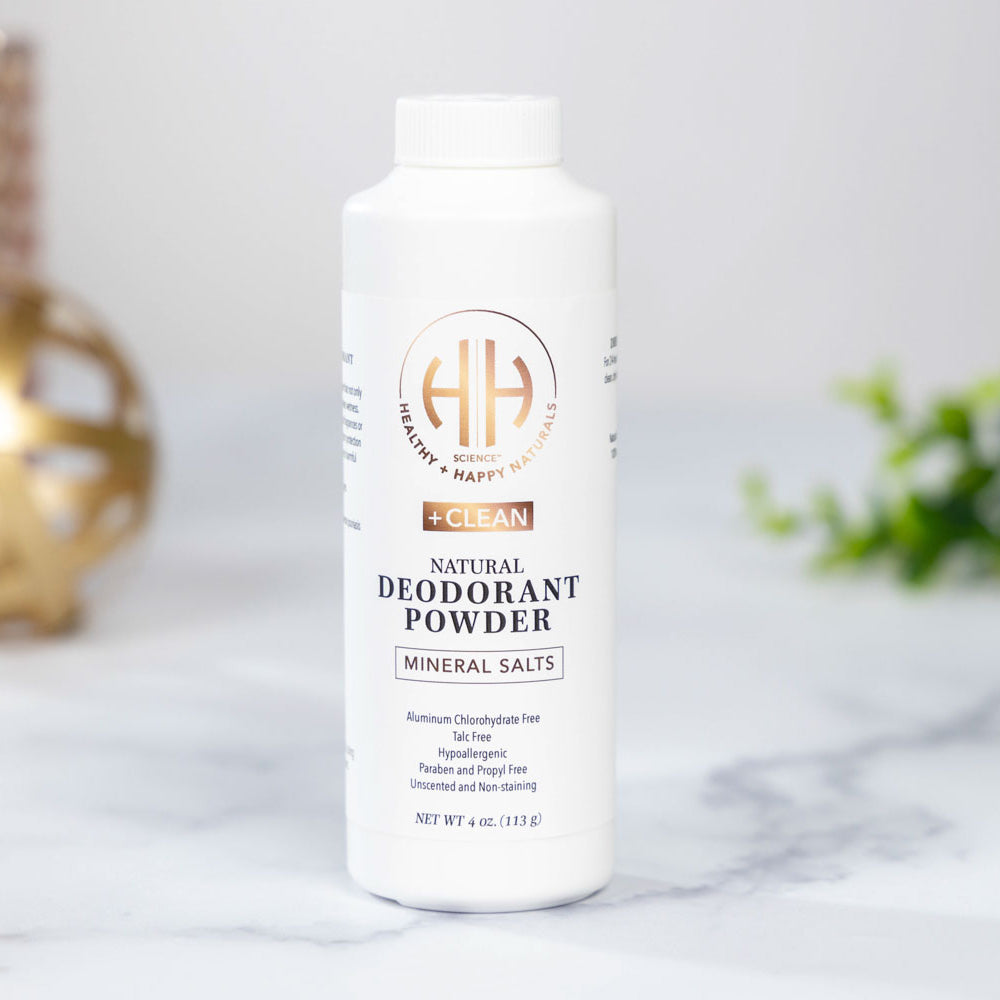 Dusting Powder Deoderant 100% Natural Deodorant Powder – HH Science