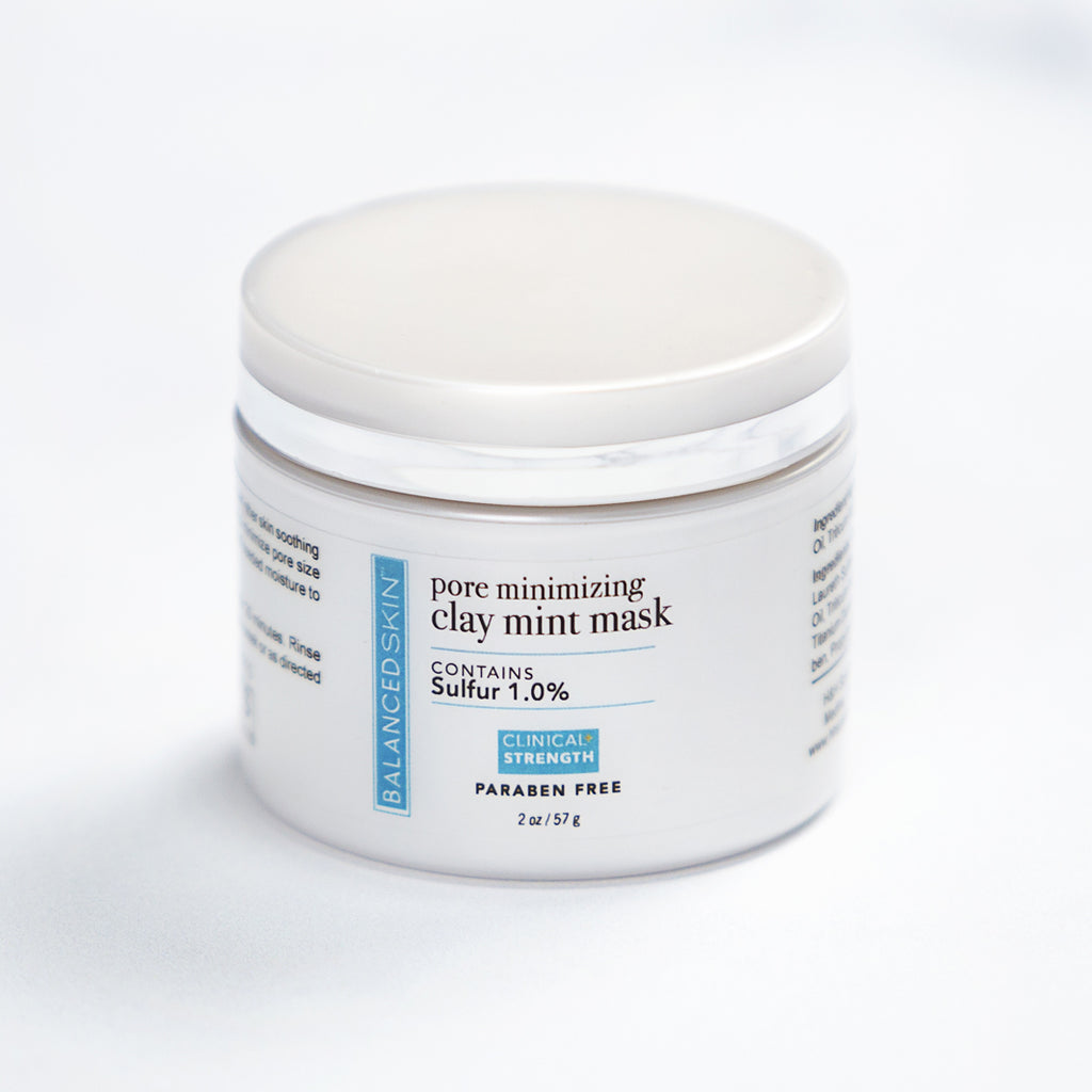 Balanced Skin™ Pore Minimizing Clay Mint Mask – HH Science