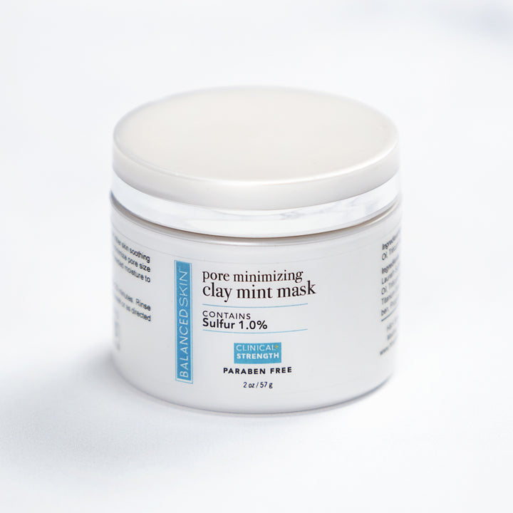 Balanced Skin™ Pore Minimizing Clay Mint Mask – HH Science
