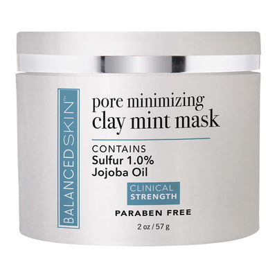 Pore Minimizing Clay Mint Mask